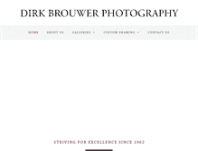 Tablet Screenshot of dirkbrouwerphotography.ca